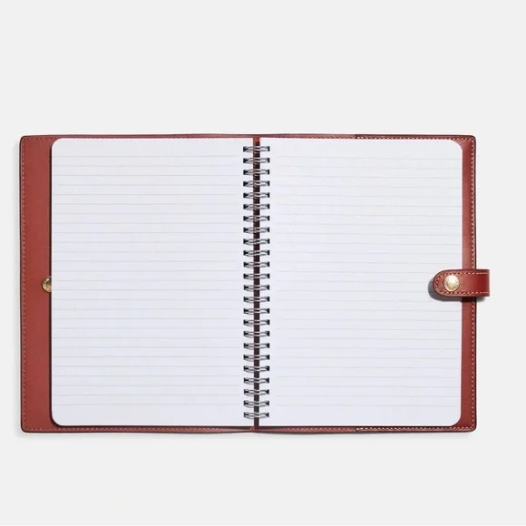 NWT💃Coach Coach X Peanuts Notebook In Signature Canvas With Snoopy Woodstock - Picture 5 of 7